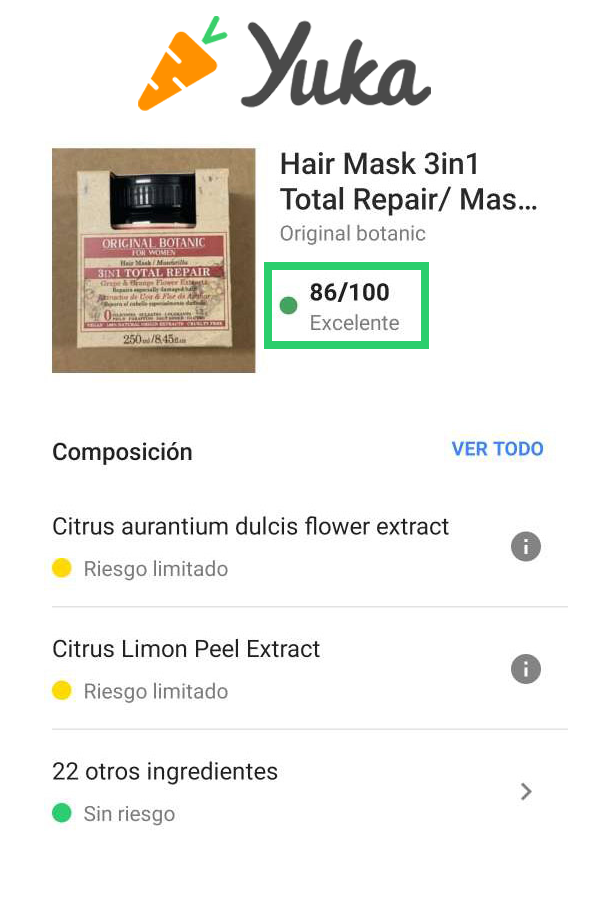 Total Repair - Mascarilla OB